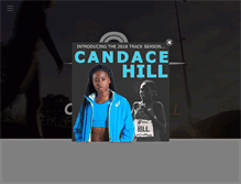 Tablet Screenshot of candacehill.com